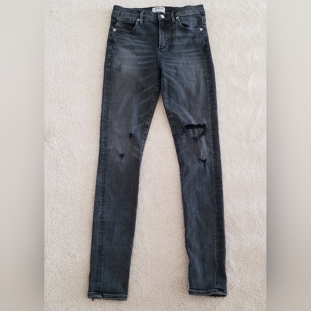 AGOLDE Distressed Ripped Sophie Skinny Jeans Size 26
